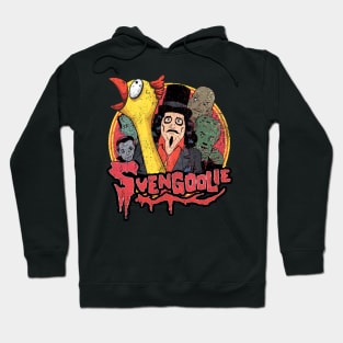 Vintage Svengoolie Squad and Rubber Chicken Hoodie